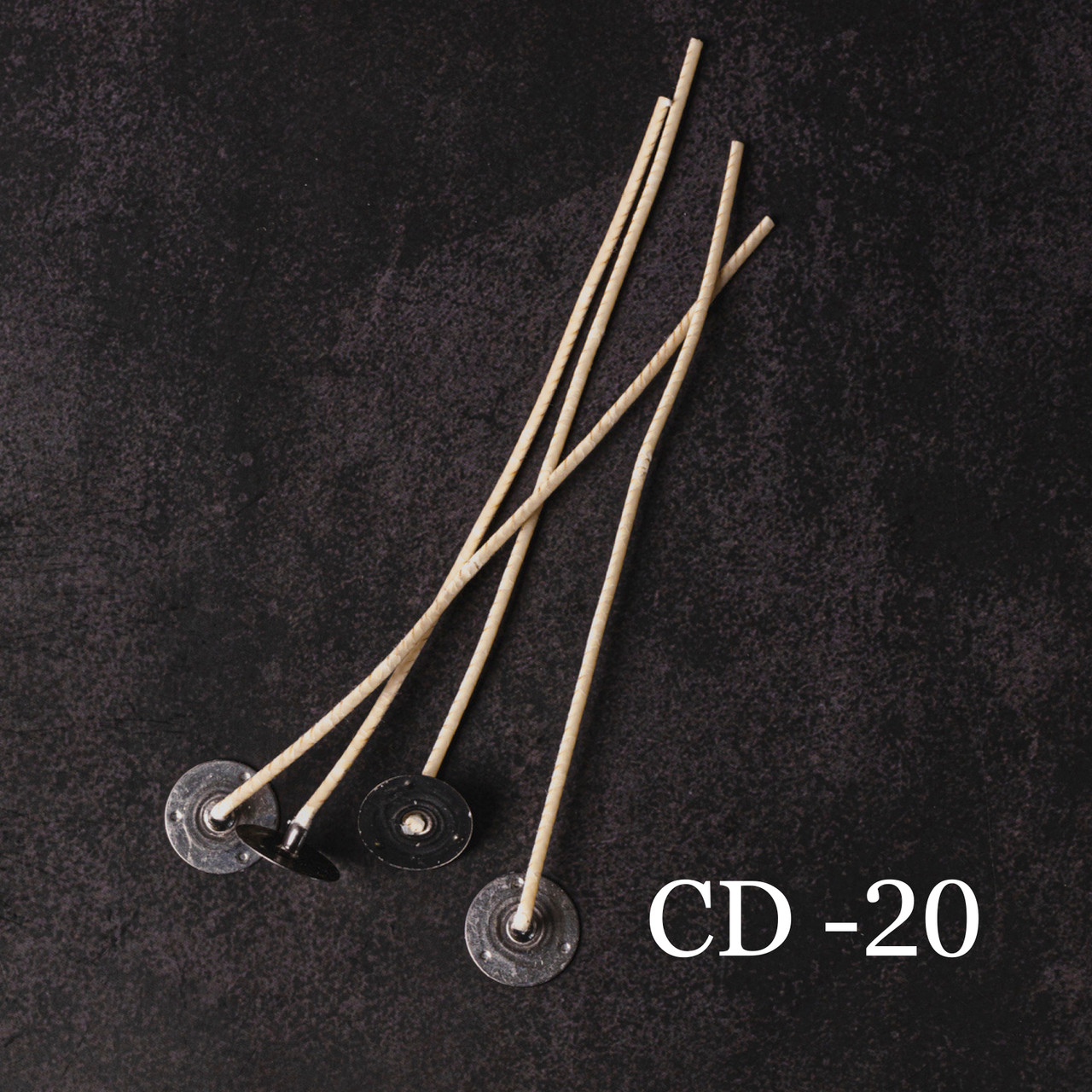 MILIVIXAY CD Series Candle Wicks for Soy Candles,100pcs CD 20 6 Pretabbed  Wicks,Cotton & Paper Wicks for Candle Making.
