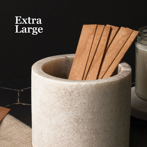 Wooden Wicks - Extra Large - The Flaming Candle Company
