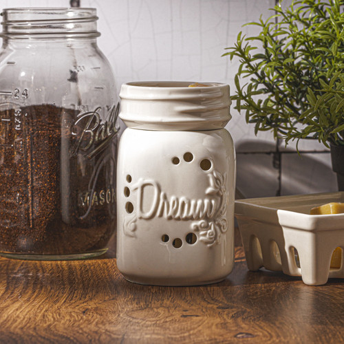 12 oz. Smooth Mason Jars with Bronze Lids - Nature's Garden Candles