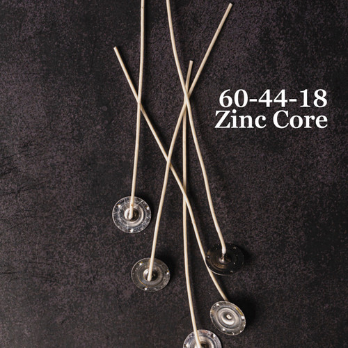 60-44-18 Zinc Core 6" Pre-Tabbed Wick