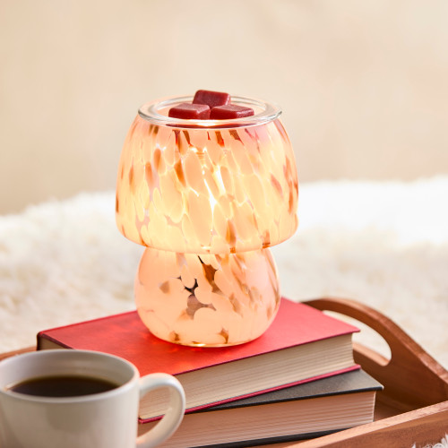 Mushroom Art Glass Warmer Mushroom Art Glass Warmer