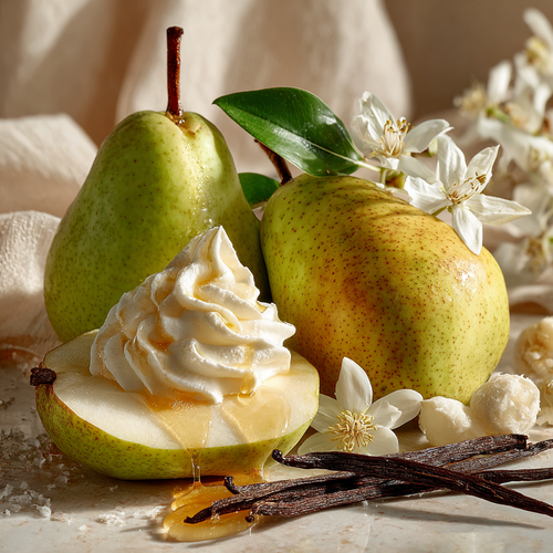 Chantilly Cream & Pear Fragrance Oil | The Flaming Candle
