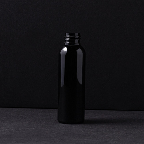 PET Bullet Bottle - Black - 2 oz.