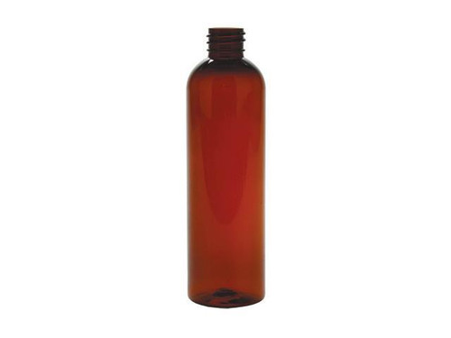 PET Bullet Bottle - Dark Amber - 8 oz.