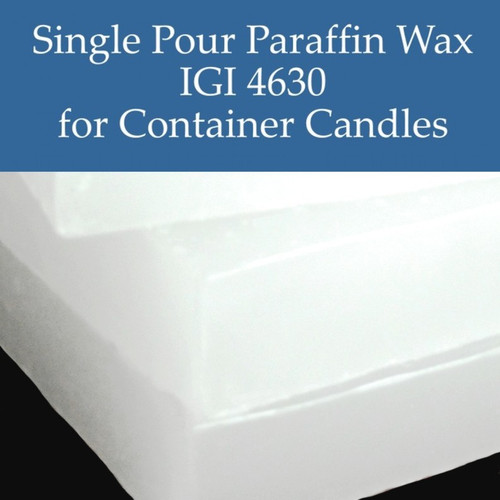 IGI 4630 Single Pour Container Paraffin Wax