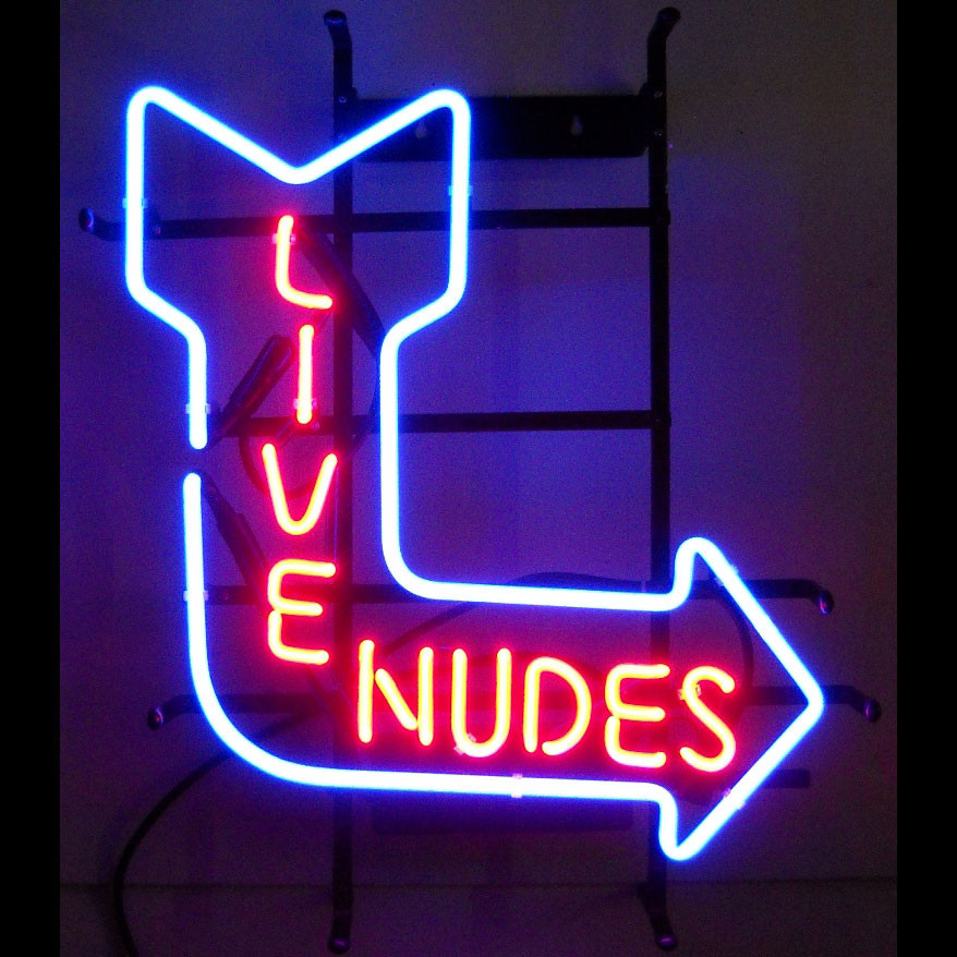 LIVE NUDES NEON SIGN - Neon4Less.com