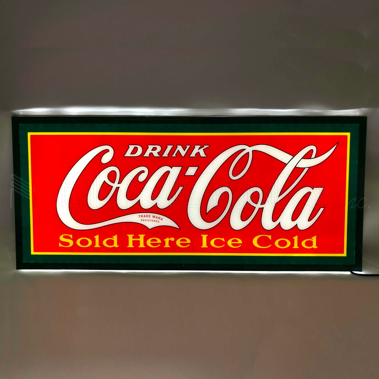 NEONETICS - DRINK COCA-COLA SOLD HERE ICE COLD SLIM LED SIGN