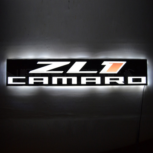 CAMARO ZL1 SLIM LED SIGN