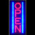 OPEN VERTICAL LED SIGN