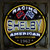 SHELBY RACING ROUND NEON SIGN IN 36 IN STEEL CAN