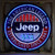 JEEP 4X4 THE AMERICAN LEGEND NEON SIGN IN 36 INCH STEEL CAN