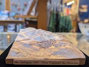 Mount Sunapee | 3D topographic ski trail map