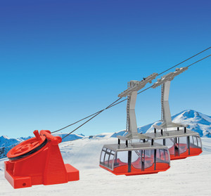 Aerial Tram Cableway Set, Hand-operated