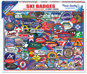 Puzzle- Ski Patches