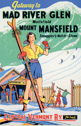 Mad River Glen Poster