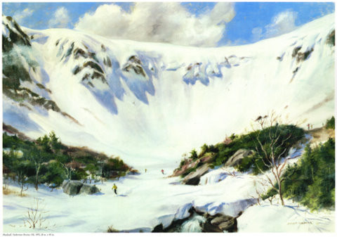 Tuckerman watercolor print, Shepler