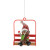 Snowboarding Dog - Animals on Chairlift Ornament