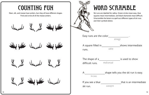 Gilbert the Moose Activity Book