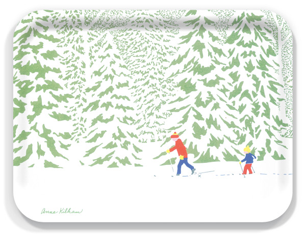 Cross Country Skiing Tray
