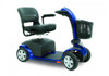 Pride Victory 10 Scooter (4-wheel) Blue