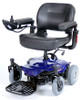 Drive Cobalt X23 Rear Wheel Drive Travel Power Wheelchair Blue