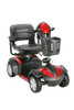 Drive Ventura 4 Wheel Scooter with Folding Seat Red