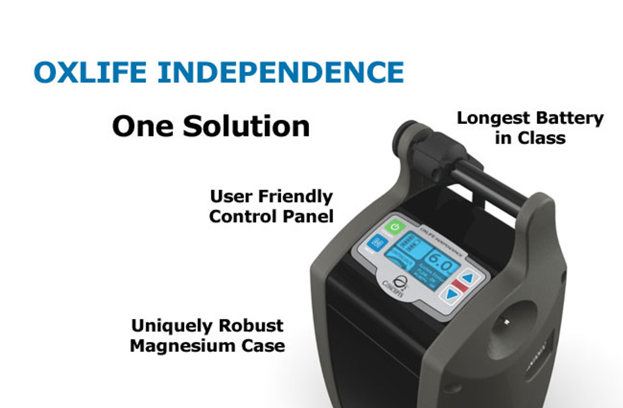 Oxlife Independence Portable Oxygen Concentrator (POC)