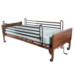 Roscoe Full Electric Bed w/ Full Length Rails Home Care Beds