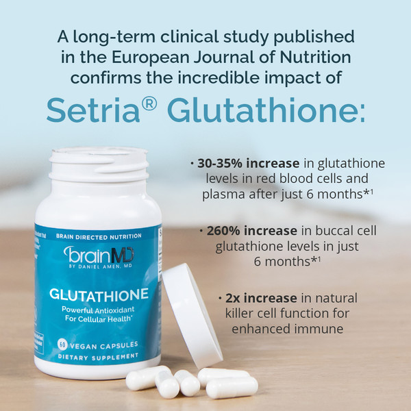glutathione long term Glutathione by BrainMD