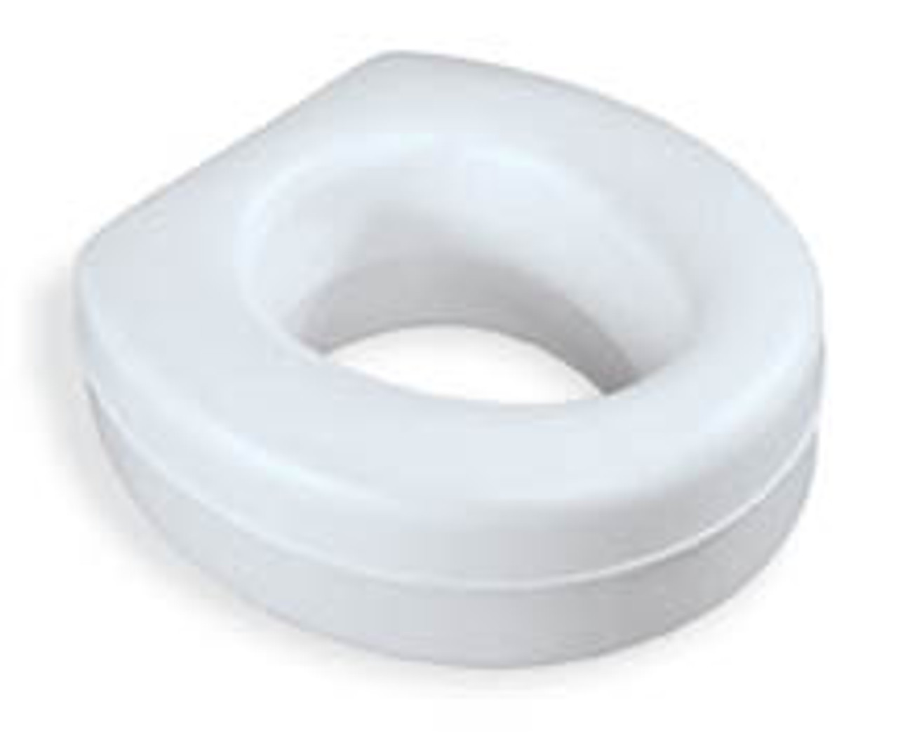 Medline Contoured Plastic Raised Toilet Seat