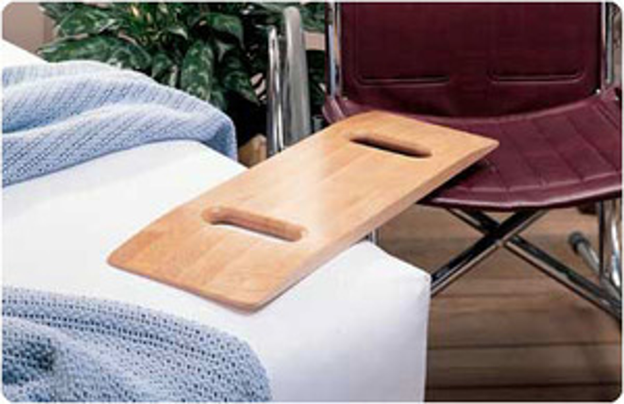 Hardwood Transfer Board with Slots 30" Finished Wood Board