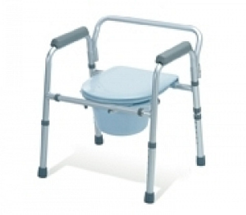 Medline Aluminum Folding 3 in 1 commode