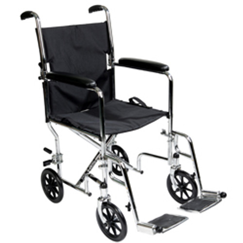 Roscoe Transport Wheelchair w/ Fixed Full Arms