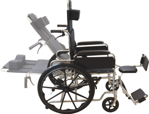 Recling-back Wheelchair Recling-back Wheelchair