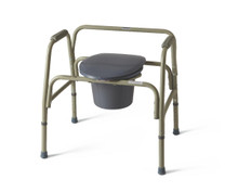 Medline Steel Bariatric Commode MDS89664XW