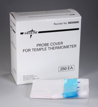 Probe Covers for Digital Temple Thermometer - Box/250 MDS9699