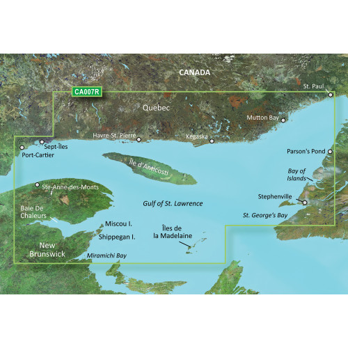 Garmin BlueChart® g3 Vision® HD - VCA007R - Les Mechins - St. George's Bay - microSD/SD