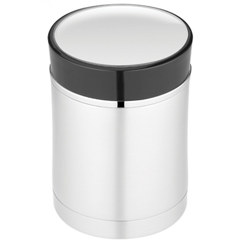 Thermos Sipp Vacuum Insulated Food Jar - 16 oz. - Stainless Steel/Black