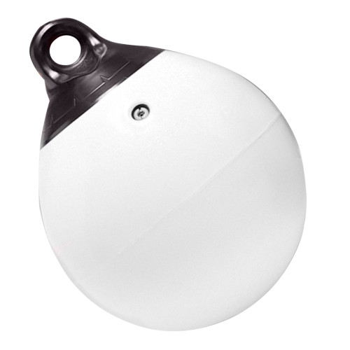 Taylor Made 18" Tuff End Inflatable Vinyl Buoy - White