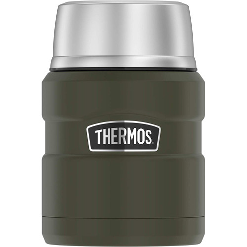Thermos Stainless King Vacuum Insulated Stainless Steel Food Jar - 16oz - Matte Army Green