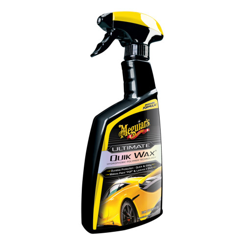 Meguiar's Ultimate Quik Wax - Increased Gloss, Shine & Protection w/Ultimate Quik Wax - 24oz