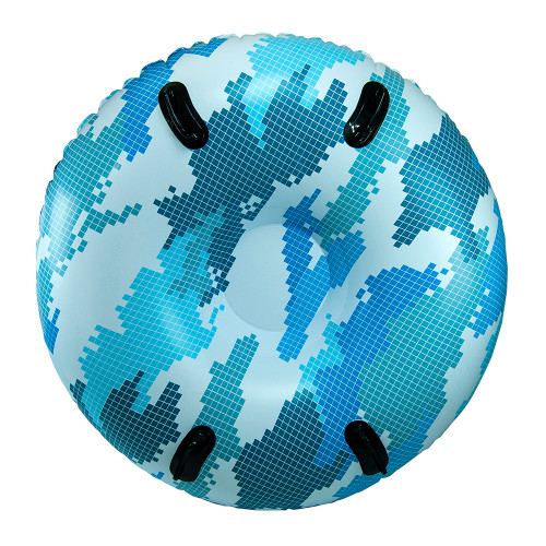 Aqua Leisure 48" Pipeline Sno Mega 2-Person Sno-Tube - Blue Camo