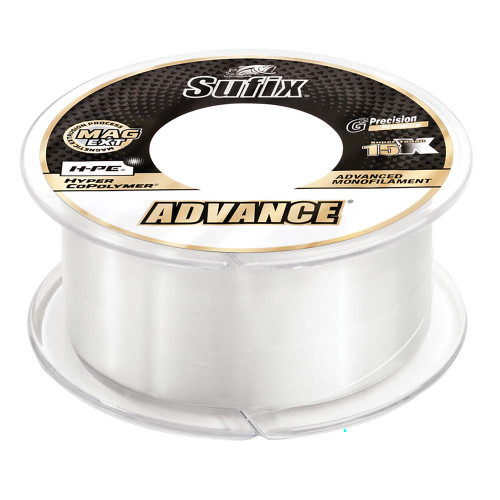 Sufix Advance® Monofilament - 8lb - Clear - 330 yds