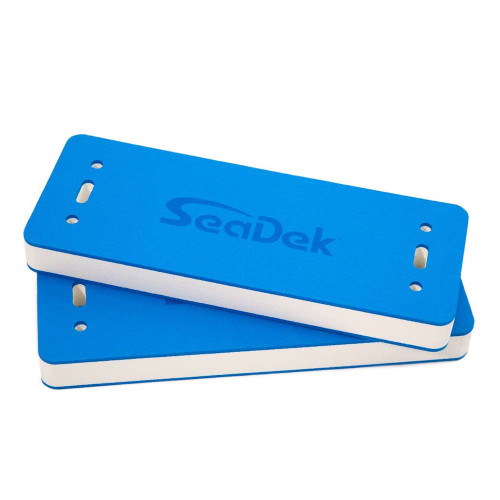 SeaDek 20" x 8" x 2" Flat Fenders Small 2-Pack Bimini Blue/White