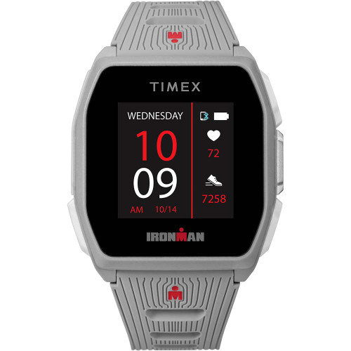 Timex IRONMAN® R300 GPS Smartwatch - Light Grey/Silver Tone