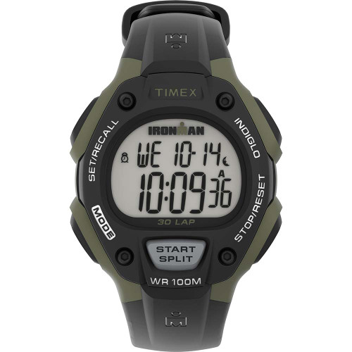 Timex IRONMAN® Men's 30-Lap - Black/Green