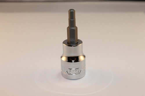 3/8" Drive 5/32" Hex Bit Socket (mirror finish)