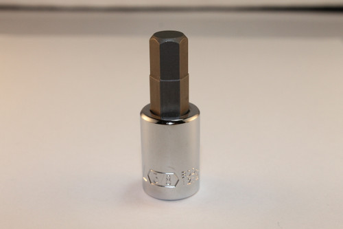 3/8" Drive 3/8" Hex Bit Socket (mirror finish)