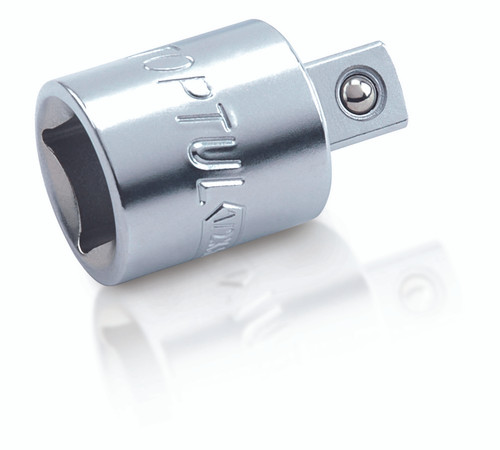 Socket Adapter 1/4 to 3/8 drive (satin finish)