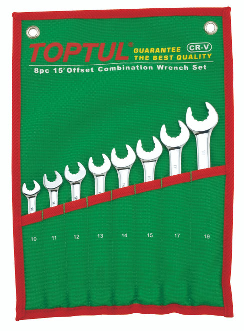 Standard Dynamic Combination Wrench Set 8pcs (chrome)